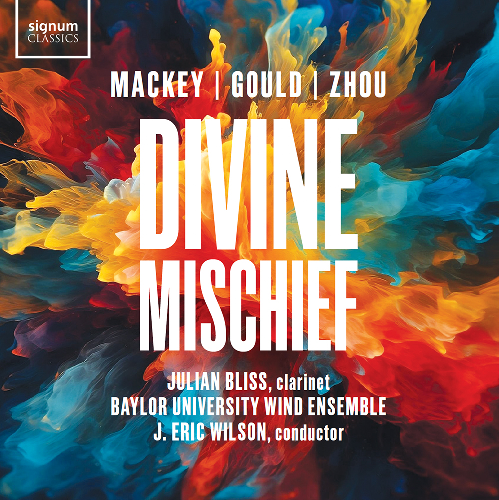 Divine Mischief Wind Ensemble CD Cover
