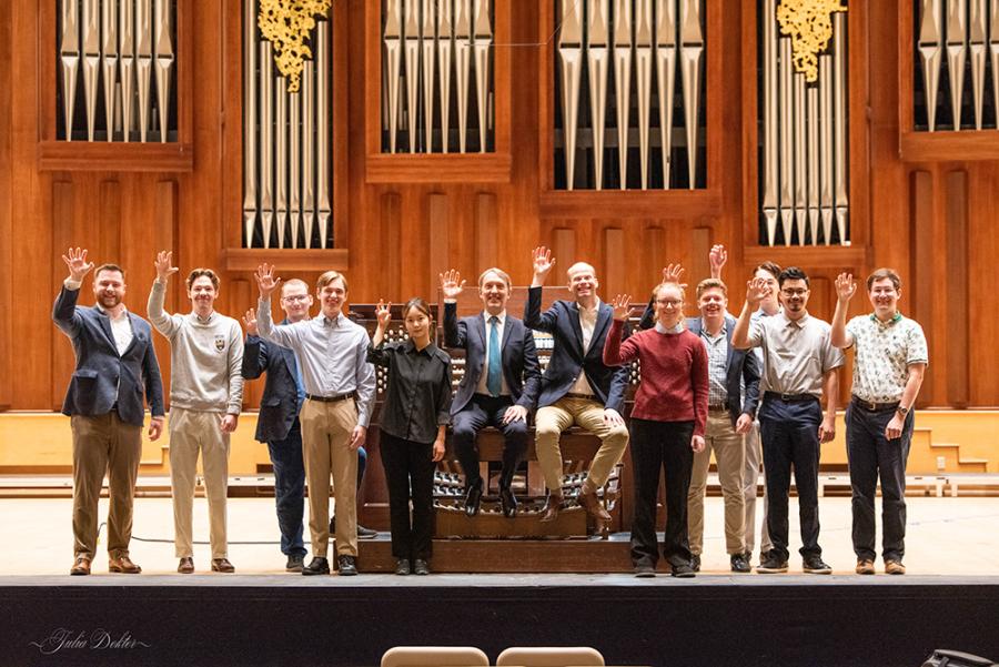 Master Class with Olivier Latry, 10/25